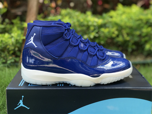 Pure original version_ Air Jordan 11 midnight blue color_ the item number AT7802 115. Full code shipment 40-47.5-12eef4ca